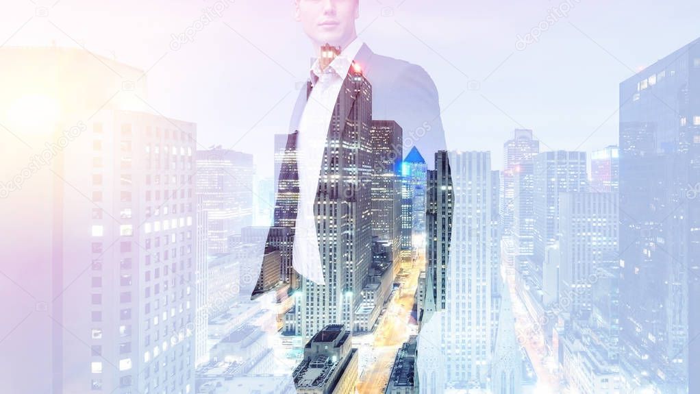 Photo of businessman