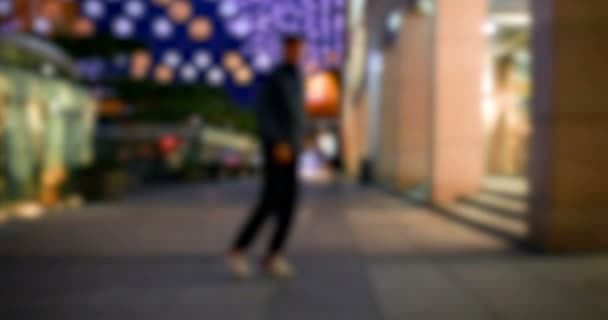 Мистецтво Танці Стиль Життя Люди Концепція Breakdancer Вулицях Активний Молодий — стокове відео