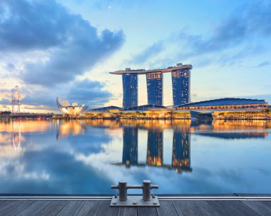 Singapur'un görünümünü