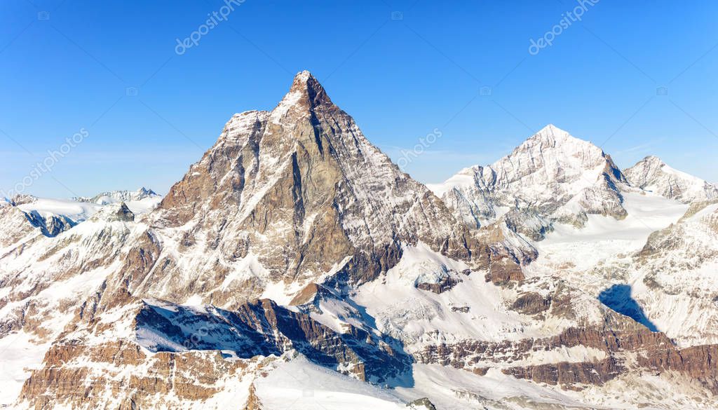 Winter skiing in Italian Alps