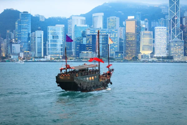 Panorama del centro di Hong Kong — Foto Stock