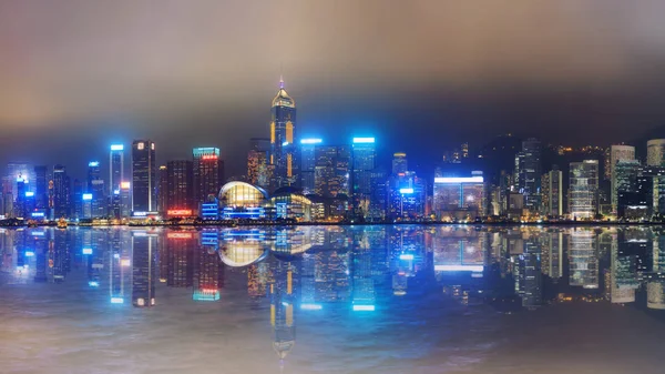 Panorama del centro di Hong Kong — Foto Stock
