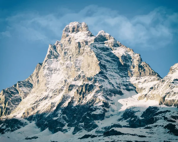 Winter skiën in de Italiaanse Alpen — Stockfoto