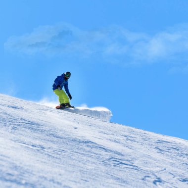 Kış snowboard etkinliği
