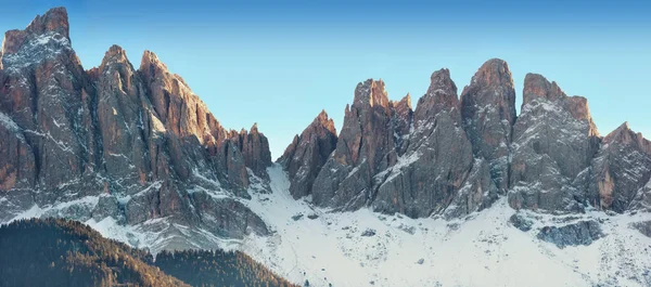 Winter panorama of Italian Alps — Stock Photo, Image