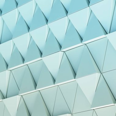 3D çizim mimari desen soyut