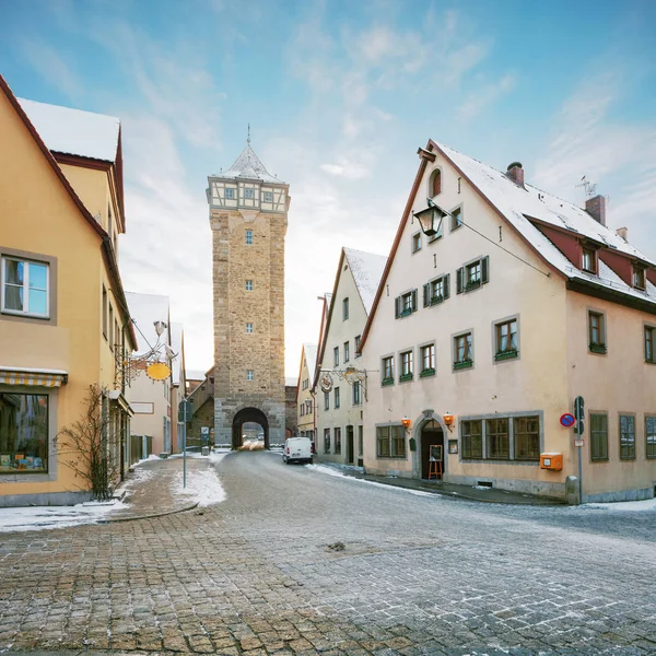 Medieval old Rothenburg ob der Tauber — 스톡 사진