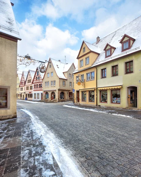 Medieval old Rothenburg ob der Tauber — 스톡 사진