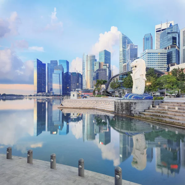 Vue du centre de Singapour — Photo