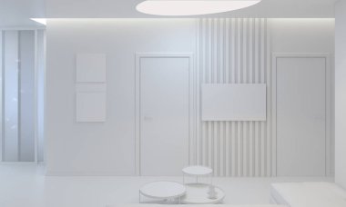 Render özel lobi alanı