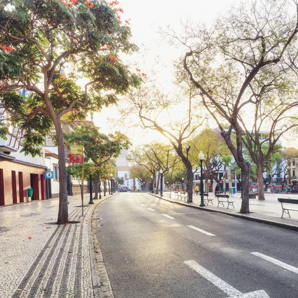 Centro do Funchal, Madeira — Fotografia de Stock