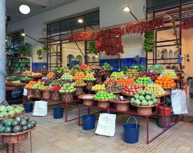 Market Mercado dos Lavradores in Madeira