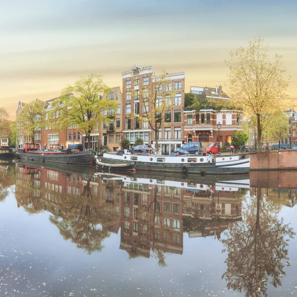 Stare Miasto amsterdam — Zdjęcie stockowe