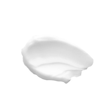 Beyaz arka planda izole edilmiş yüz kremi ya da vücut losyonu. Cilt bakımı ve makyaj ürünü. Sıvı kokusu. Kremsi dokular. Güzellik ve profesyonel kozmetik kavramı.