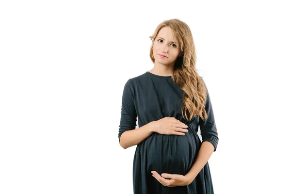 Mujer embarazada joven — Foto de Stock