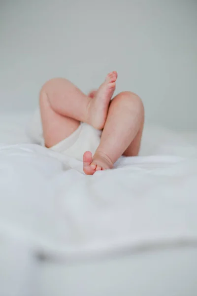 legs of infant baby