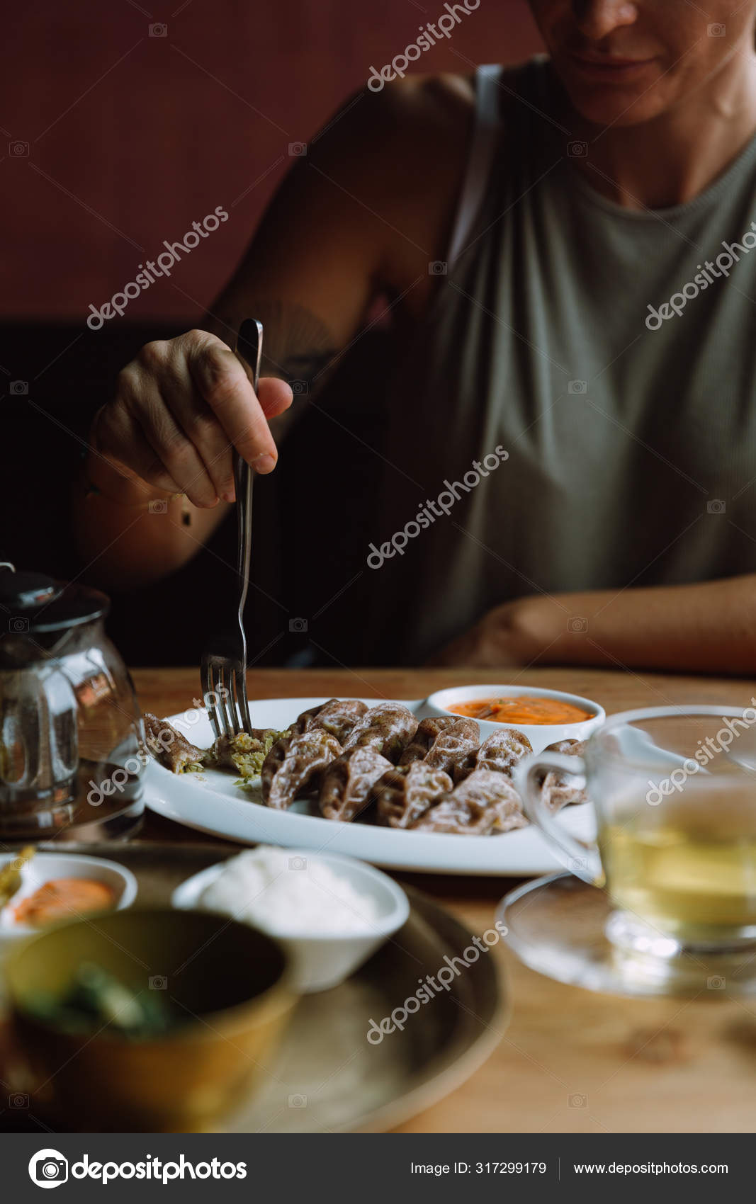 Set Menu Nepalese Cafe Momo Herbal Tea Background Woman Hand Stock Photo Image By C Iatanni Set Menu Nepalese Cafe Momo Herbal Tea Background Woman Hand Stock Photo Image By C Iatanni