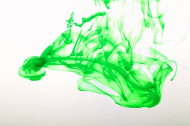 Beyaz arka plan üzerinde renkli soyutlama