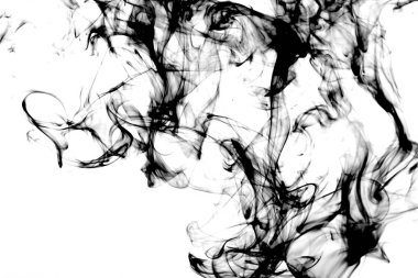 Beyaz arka plan üzerinde renkli soyutlama