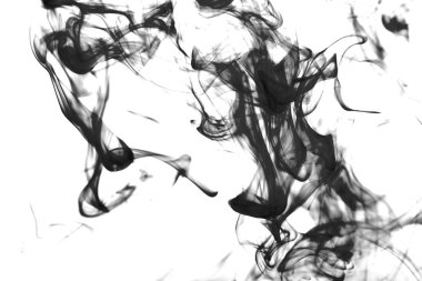 Beyaz arka plan üzerinde renkli soyutlama