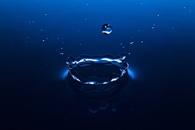 Su, damla, spreyler, su sıçramalarına, soyutlama, minimalizm