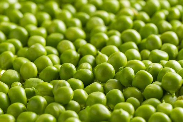 Groene erwten kernels — Stockfoto