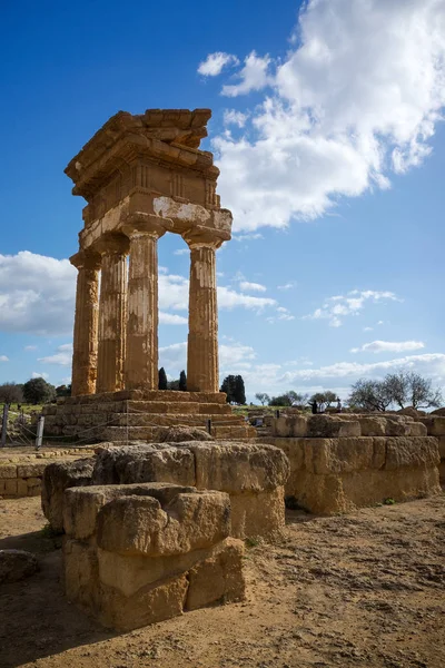 Agrigento, tapınaklar Vadisi — Stok fotoğraf