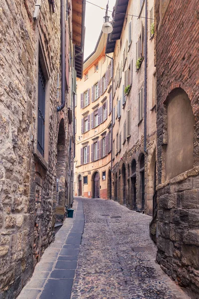 Alte Straßen von Bergamos — Stockfoto
