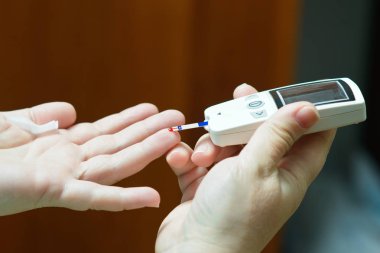Blood sugar control device clipart