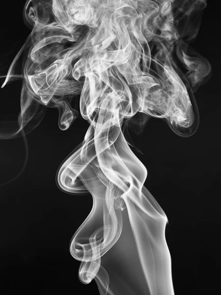 Den eleganta mönster och former av rök — Stockfoto