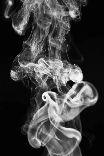 De elegante patronen en vormen van rook — Stockfoto