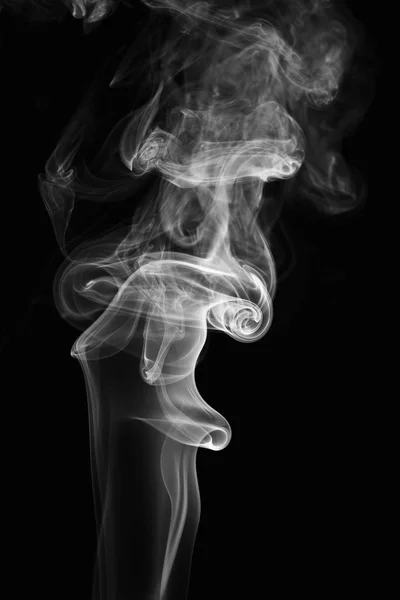 Den eleganta mönster och former av rök — Stockfoto