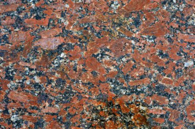 parlak kırmızı Mermer Granit dokusuna yakın çekim