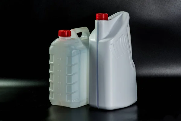 Behållare och behållare av plast — Stockfoto