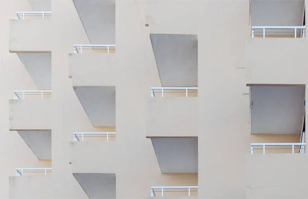 Геометрический Абстрактный Состав Балконов Сюрреалистический Образ — стоковое фото