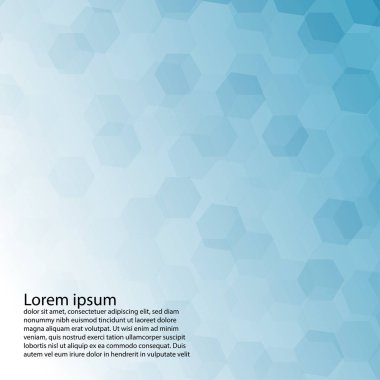 Mavi çokgen arka plan.