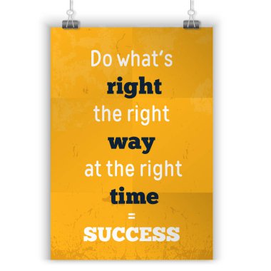 Ne hakla tüm başarının anahtarıdır yapmak. Afiş tasarımı zor. Koyu arka plan üzerinde vektör ifade. Posterler, kartları tasarımı, sosyal medya afiş için en iyi.