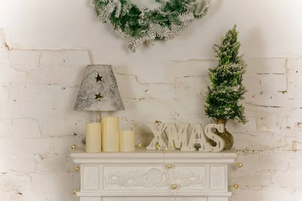 Diferentes decoraciones navideñas — Foto de Stock