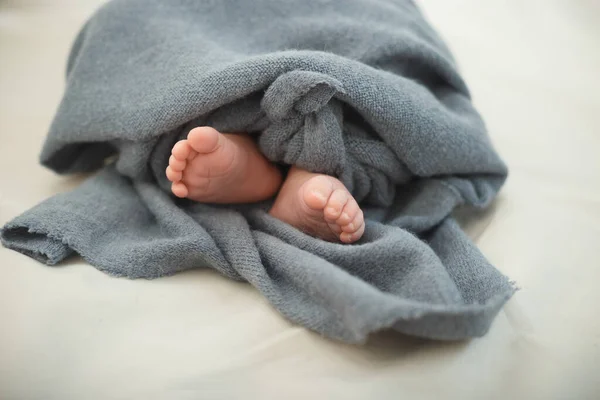 Baby Feet Blanket — Stock Photo, Image