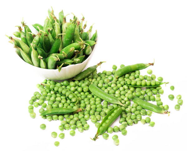 Свежий зеленый горох
