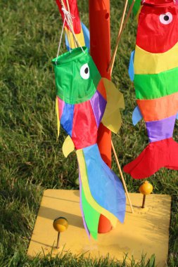Fish kite banderole