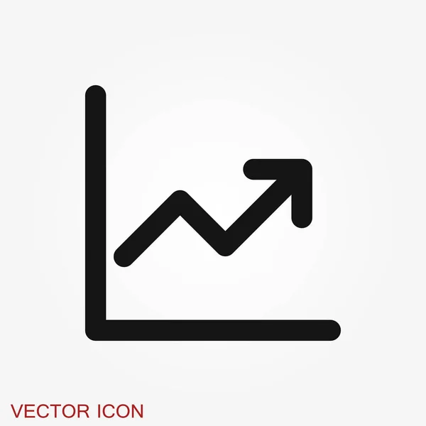 Diagramme et graphiques icônes vectorielles pour votre conception . — Image vectorielle
