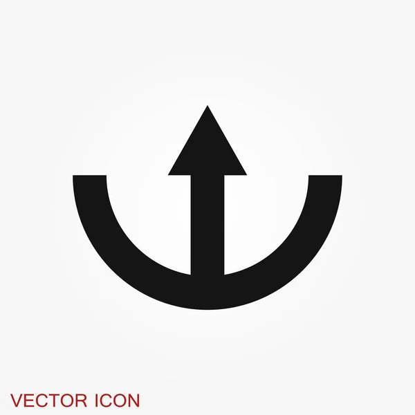 Tillväxtikon, business infographic ikon, vektor tillväxt symbol — Stock vektor