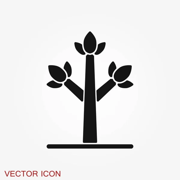 Garden icon isolated on background. Gardening symbol — Stock Vector