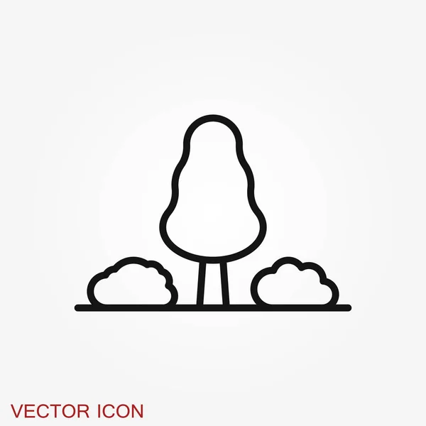 Garden icon isolated on background. Gardening symbol — Stock Vector