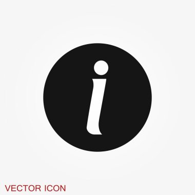 Yardım ve turizm için kullanılan bilgi sembolü