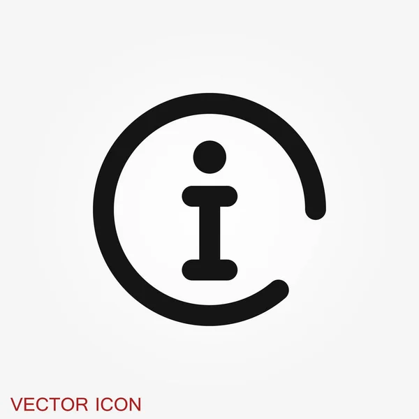 Информационный Символ Используемый Помощи Туризма — стоковый вектор