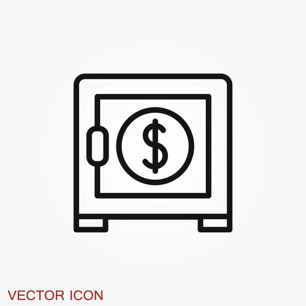 Gráfico Crescimento Gráfico Vetor Ícone Isolado Fundo — Vetor de Stock