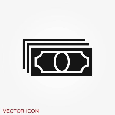 Web ve mobil UI için kullanılacak para simgesi, temel UI para unsurları kümesi