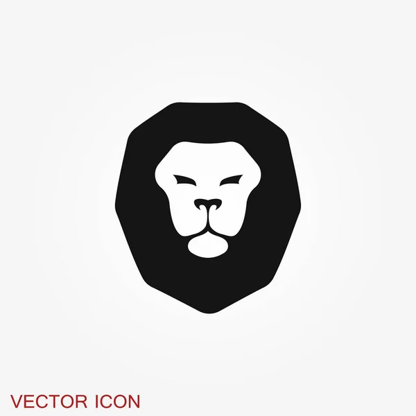 Conceito Ícone Logotipo Vetor Leão Abstrato Ideias Chave Negócio Design — Vetor de Stock